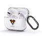 Border Jack Personalised AirPods Glitter Case 3rd Gen Side Image