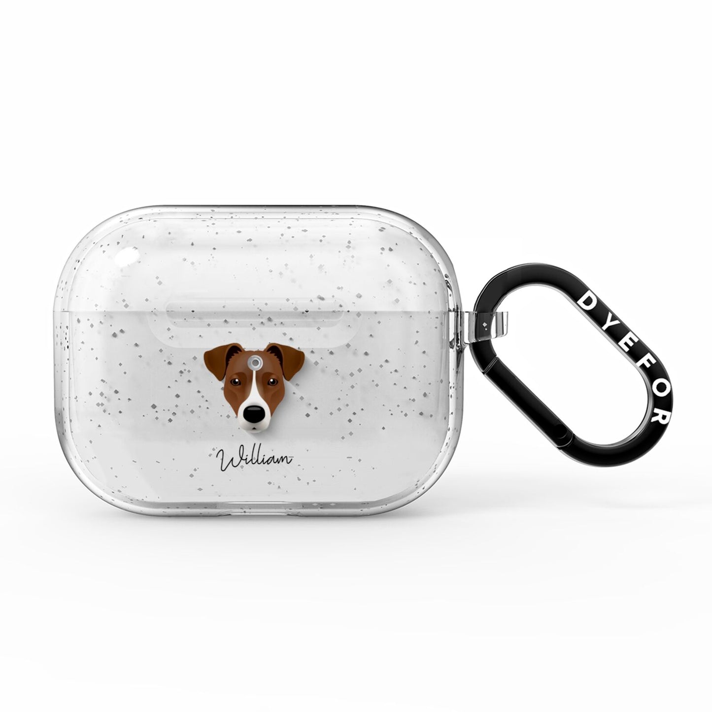 Border Jack Personalised AirPods Pro Glitter Case