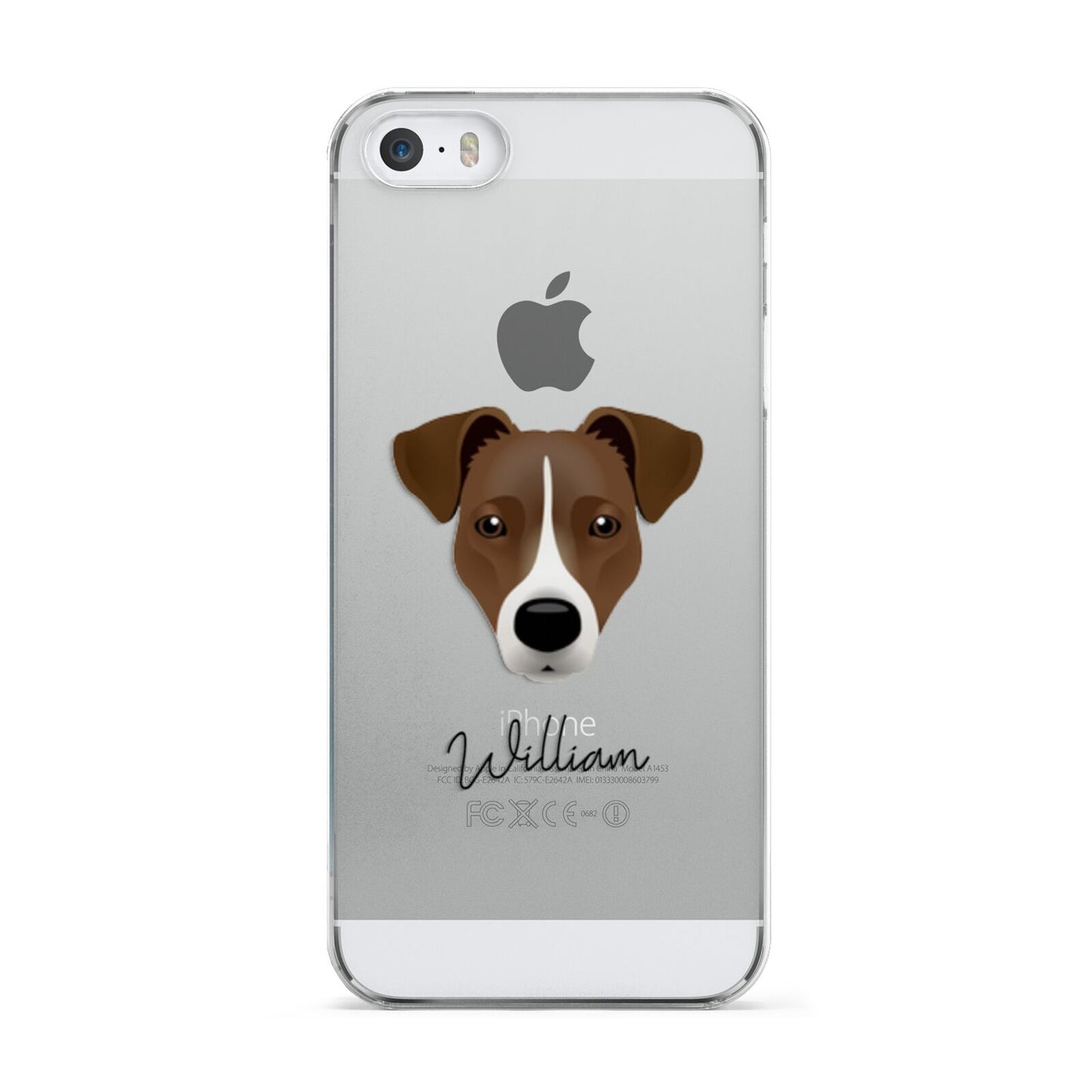 Border Jack Personalised Apple iPhone 5 Case
