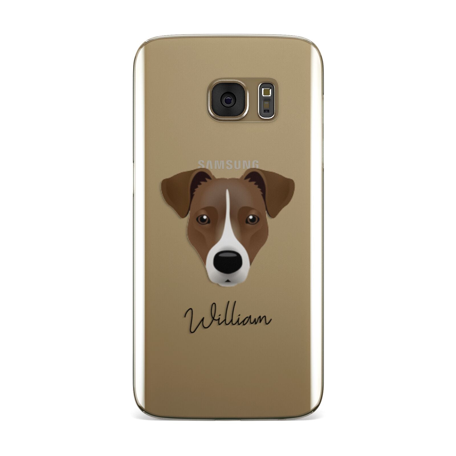 Border Jack Personalised Samsung Galaxy Case
