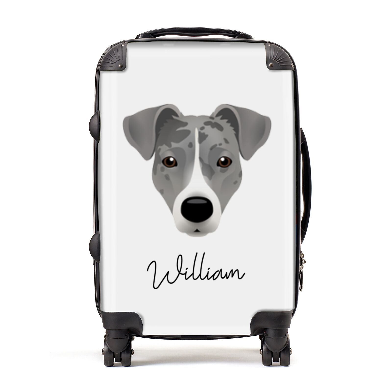 Border Jack Personalised Suitcase