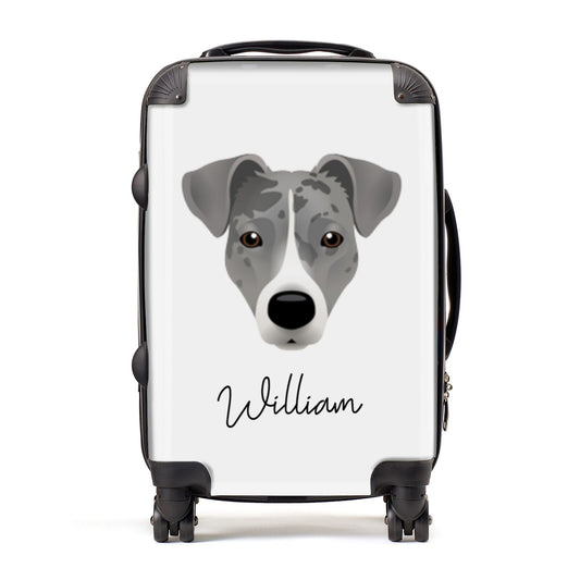 Border Jack Personalised Suitcase