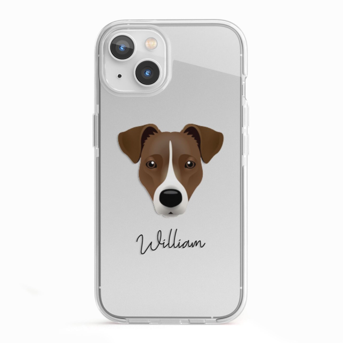 Border Jack Personalised iPhone 13 TPU Impact Case with White Edges
