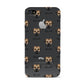 Border Terrier Icon with Name Apple iPhone 4s Case