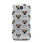 Border Terrier Icon with Name Samsung Galaxy S4 Case