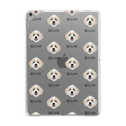 Bordoodle Icon with Name Apple iPad Silver Case