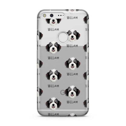 Bordoodle Icon with Name Google Pixel Case