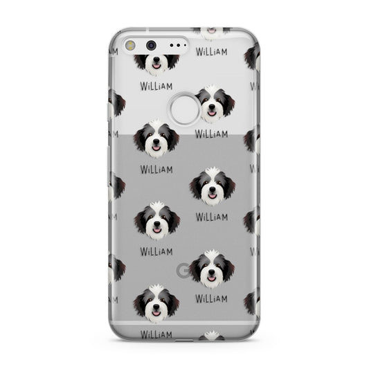 Bordoodle Icon with Name Google Pixel Case