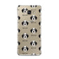 Bordoodle Icon with Name Samsung Galaxy A3 2016 Case on gold phone