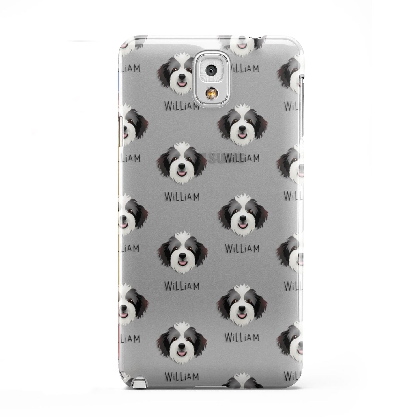 Bordoodle Icon with Name Samsung Galaxy Note 3 Case
