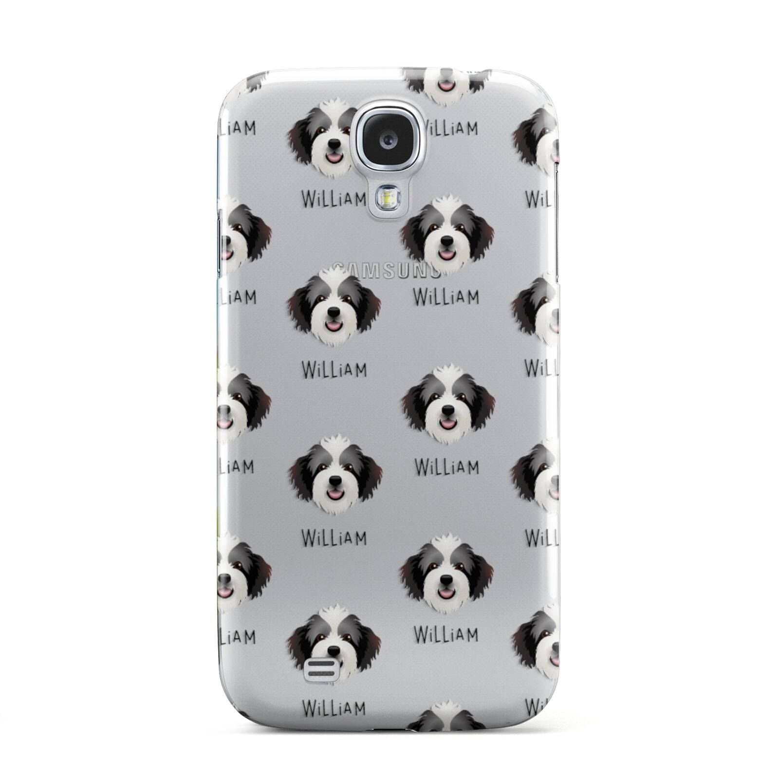Bordoodle Icon with Name Samsung Galaxy S4 Case