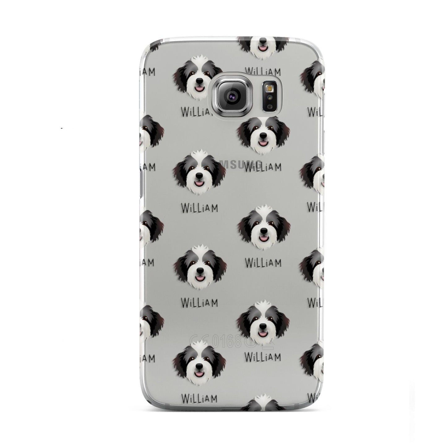 Bordoodle Icon with Name Samsung Galaxy S6 Case