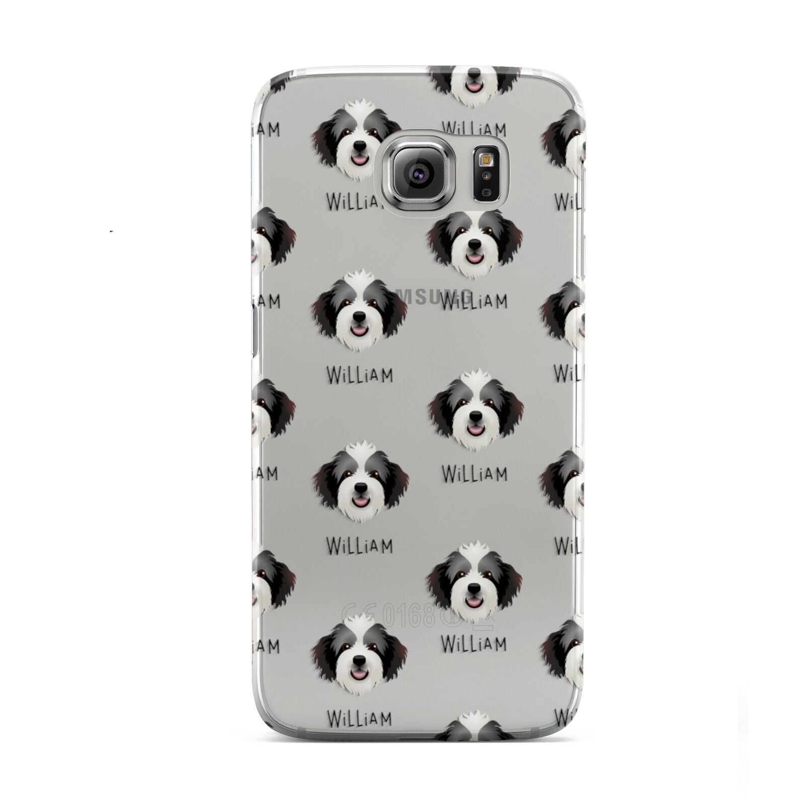 Bordoodle Icon with Name Samsung Galaxy S6 Case