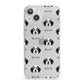 Bordoodle Icon with Name iPhone 13 Clear Bumper Case
