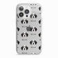Bordoodle Icon with Name iPhone 13 Pro TPU Impact Case with White Edges