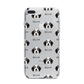 Bordoodle Icon with Name iPhone 7 Plus Bumper Case on Silver iPhone