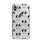 Bordoodle Icon with Name iPhone X Bumper Case on Silver iPhone Alternative Image 1