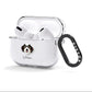 Bordoodle Personalised AirPods Clear Case 3rd Gen Side Image