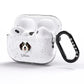 Bordoodle Personalised AirPods Pro Glitter Case Side Image