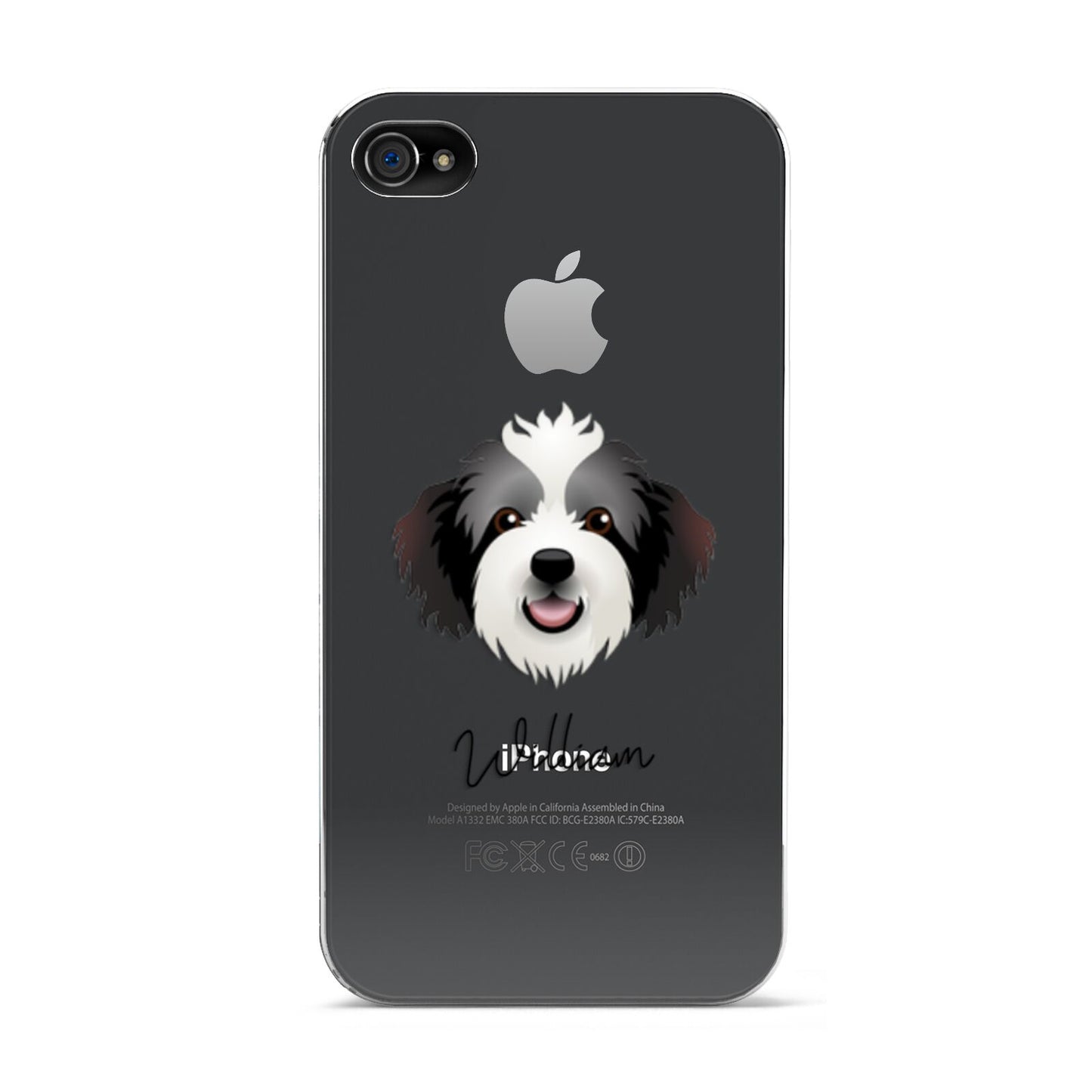 Bordoodle Personalised Apple iPhone 4s Case