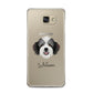 Bordoodle Personalised Samsung Galaxy A5 2016 Case on gold phone