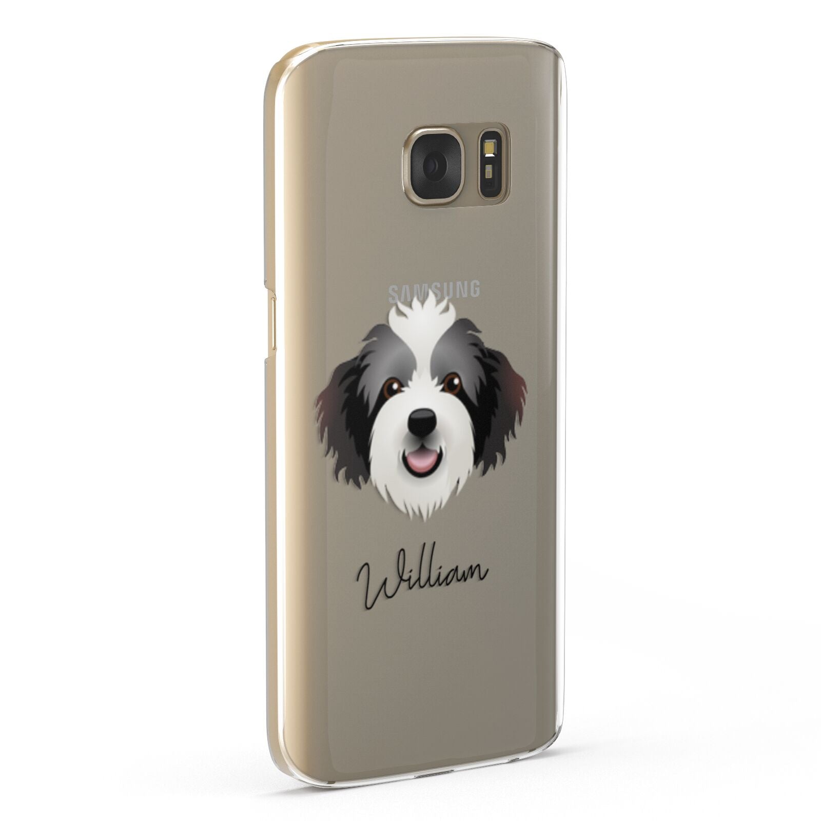 Bordoodle Personalised Samsung Galaxy Case Fourty Five Degrees