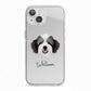 Bordoodle Personalised iPhone 13 TPU Impact Case with White Edges