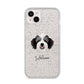 Bordoodle Personalised iPhone 14 Plus Glitter Tough Case Starlight