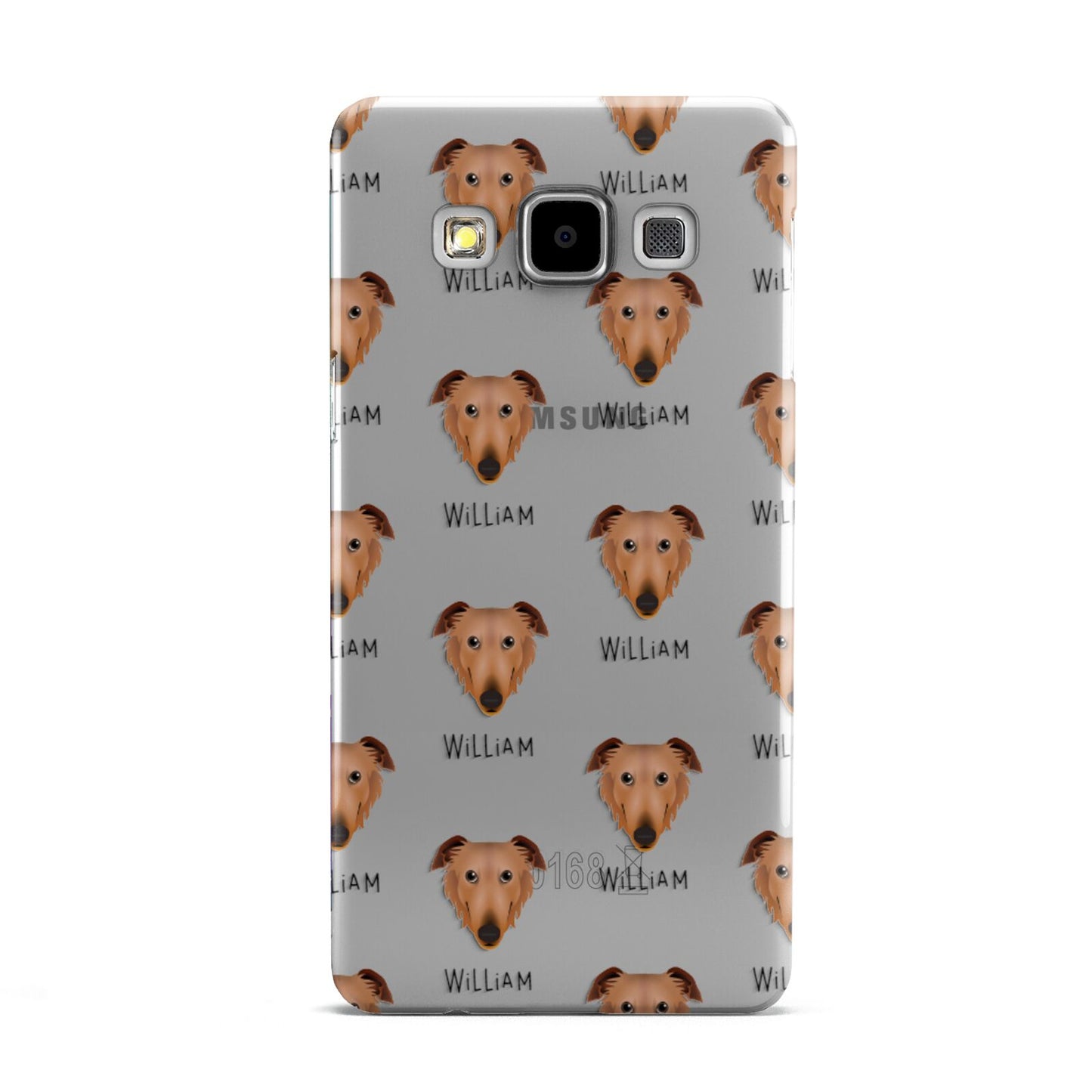 Borzoi Icon with Name Samsung Galaxy A5 Case