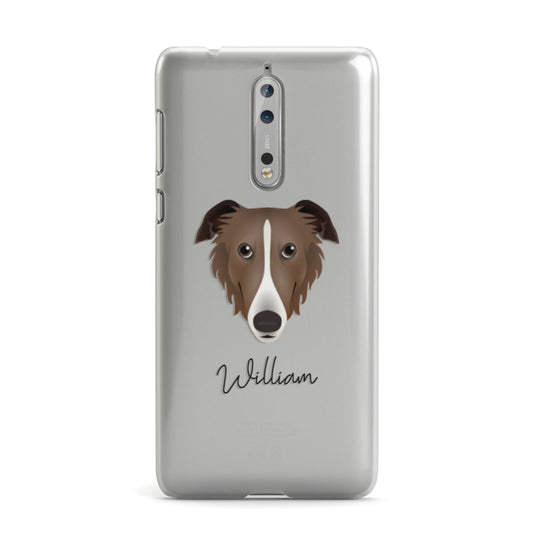 Borzoi Personalised Nokia Case