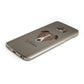 Borzoi Personalised Samsung Galaxy Case Bottom Cutout