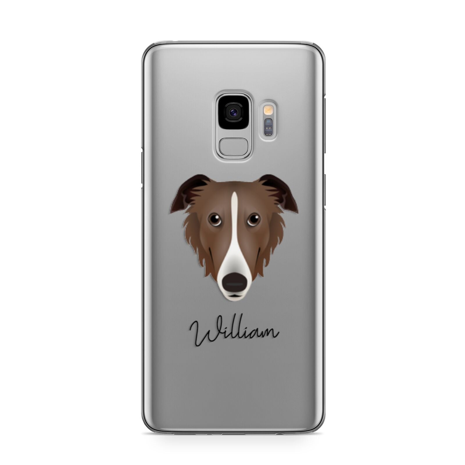 Borzoi Personalised Samsung Galaxy S9 Case