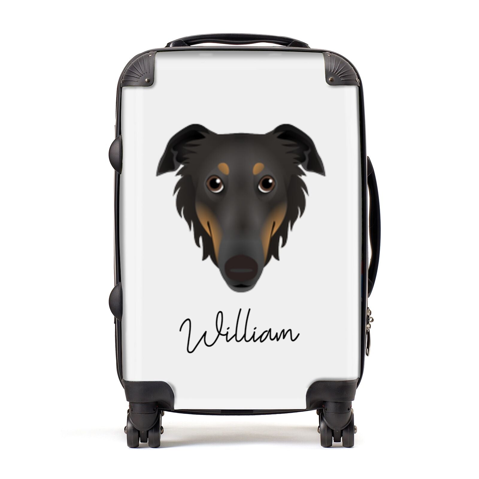 Borzoi Personalised Suitcase