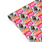 Boss Lady Photo Personalised Gift Wrap