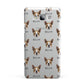 Boston Terrier Icon with Name Samsung Galaxy A7 2015 Case