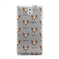 Boston Terrier Icon with Name Samsung Galaxy Note 3 Case