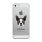 Boston Terrier Personalised Apple iPhone 5 Case