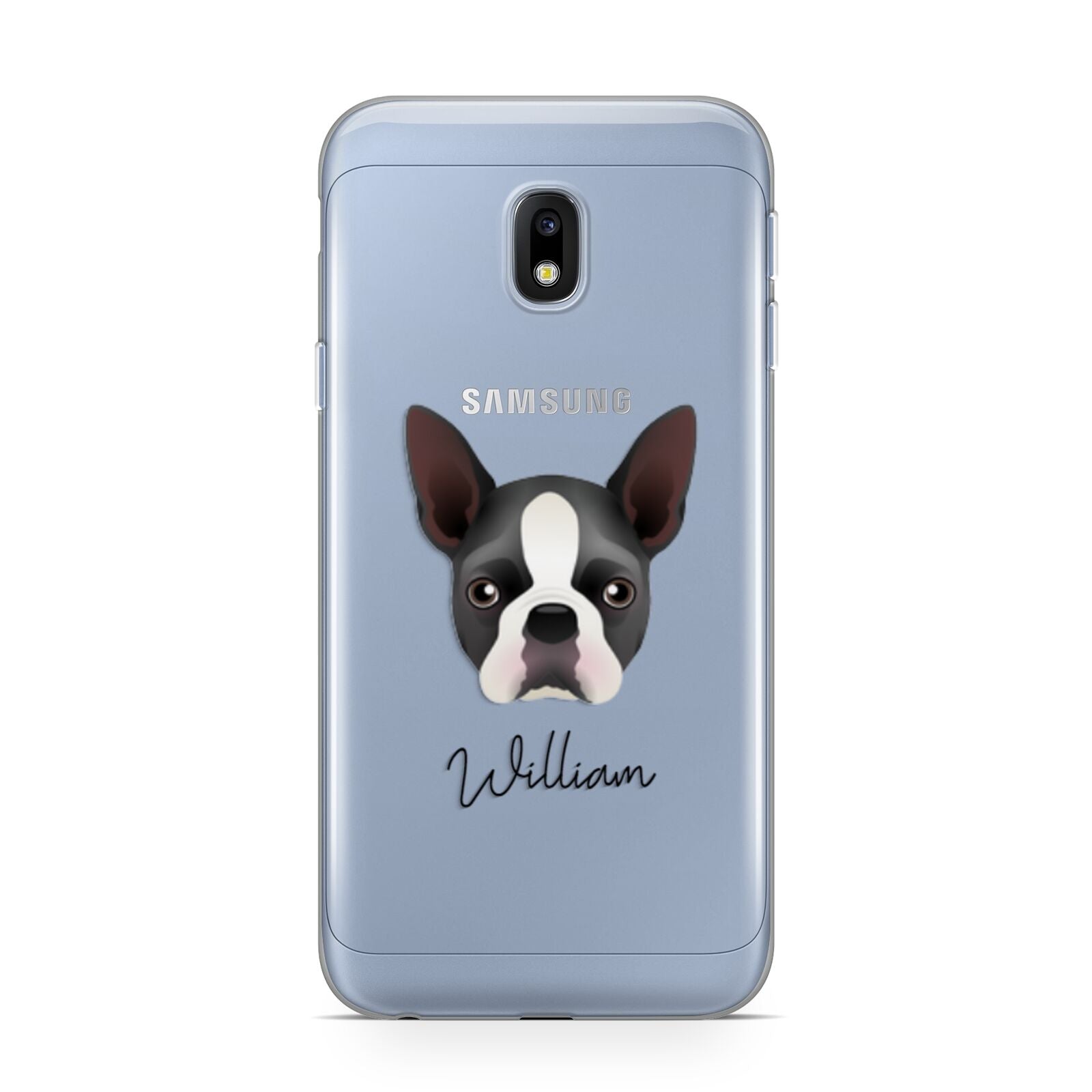 Boston Terrier Personalised Samsung Galaxy J3 2017 Case