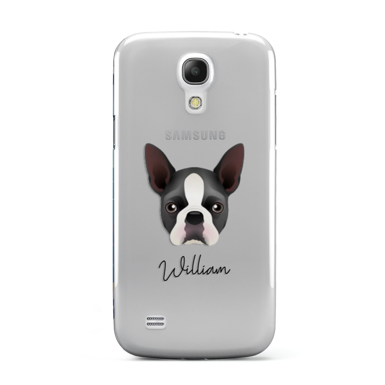 Boston Terrier Personalised Samsung Galaxy S4 Mini Case