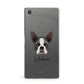 Boston Terrier Personalised Sony Xperia Case