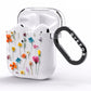 Botanical Floral AirPods Clear Case Side Image