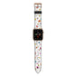 Botanical Floral Apple Watch Strap with Gold Hardware