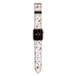 Botanical Floral Apple Watch Strap with Rose Gold Hardware