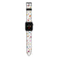 Botanical Floral Apple Watch Strap with Space Grey Hardware