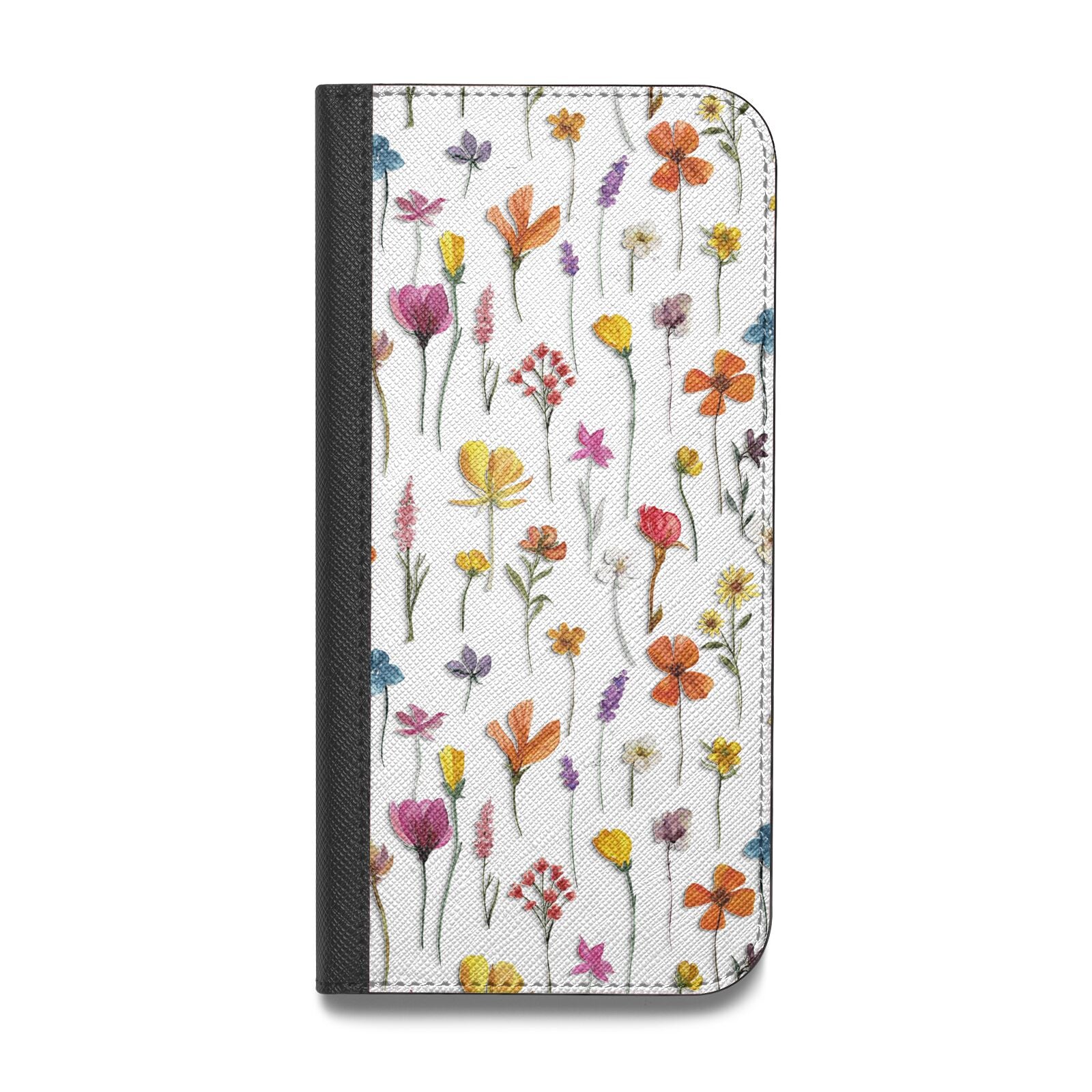 Botanical Floral Vegan Leather Flip Samsung Case