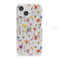 Botanical Floral iPhone 13 Mini Clear Bumper Case