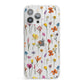 Botanical Floral iPhone 13 Pro Max Clear Bumper Case