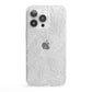 Botanical Leaf iPhone 13 Pro Clear Bumper Case