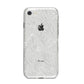 Botanical Leaf iPhone 8 Bumper Case on Silver iPhone