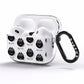 Bouvier Des Flandres Icon with Name AirPods Pro Clear Case Side Image